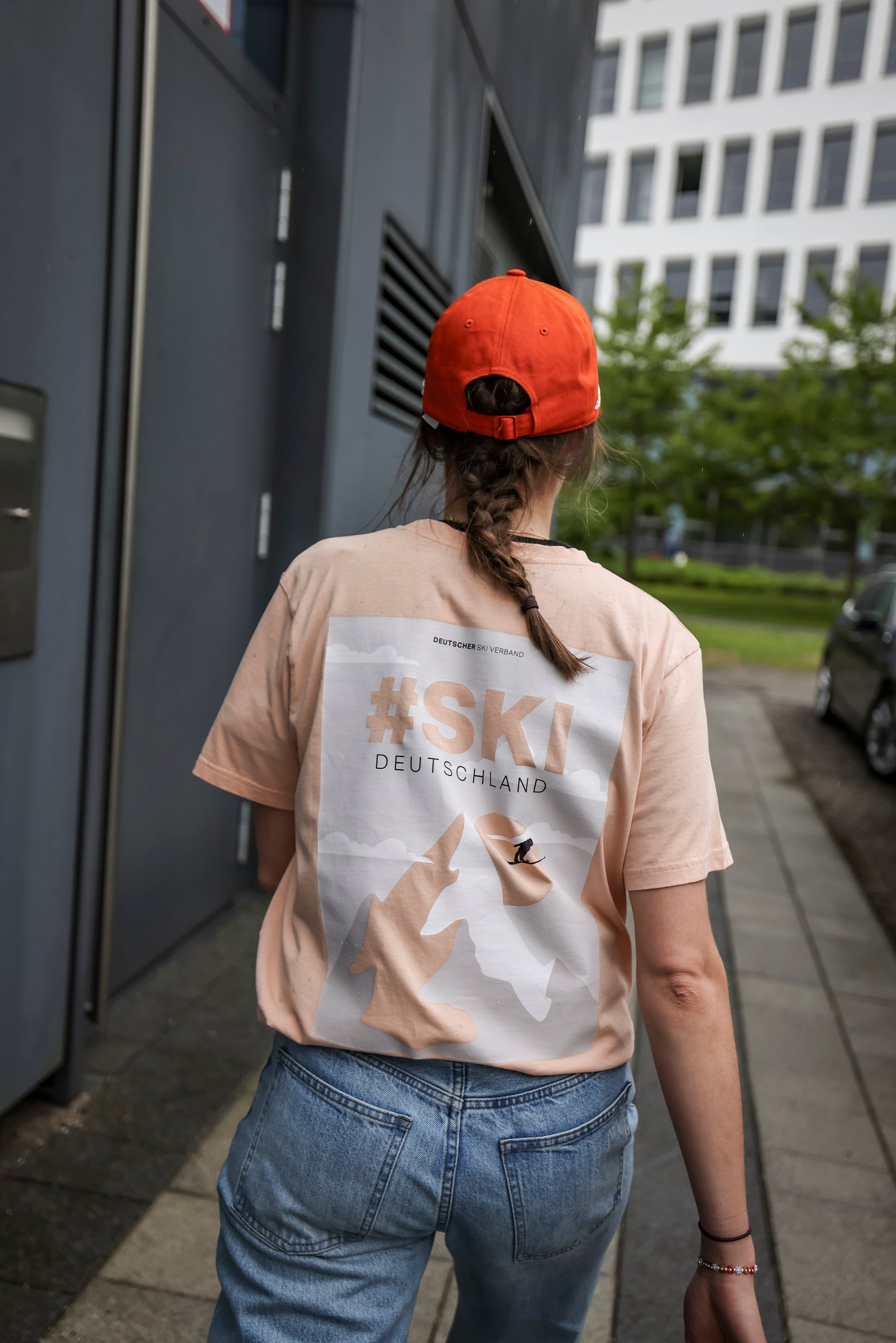 t-shirt dsv unisex - skispringer