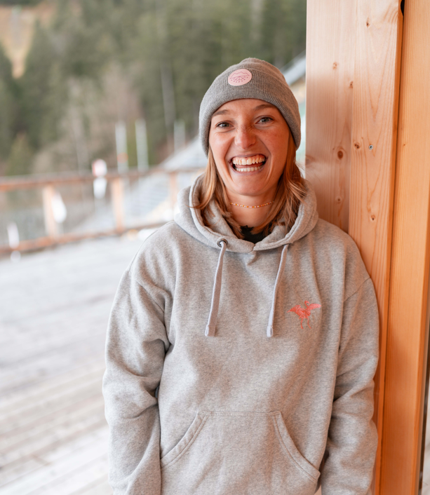 beanie hellgrau - katharina schmid edition