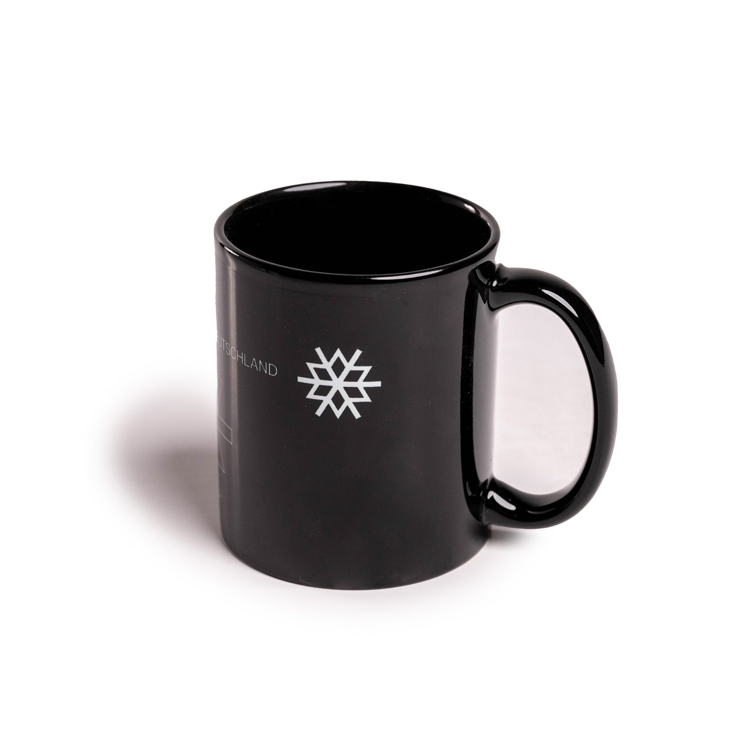 tasse „flocke & #skideutschland – schwarz“
