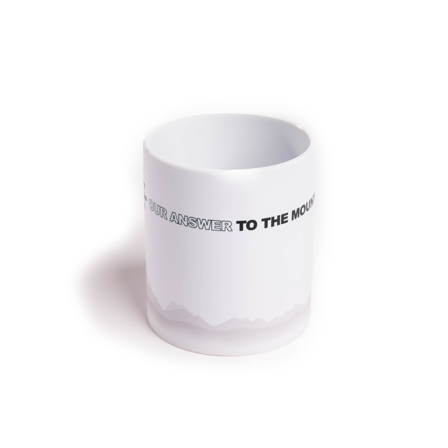 tasse „our answer to the mountain call“