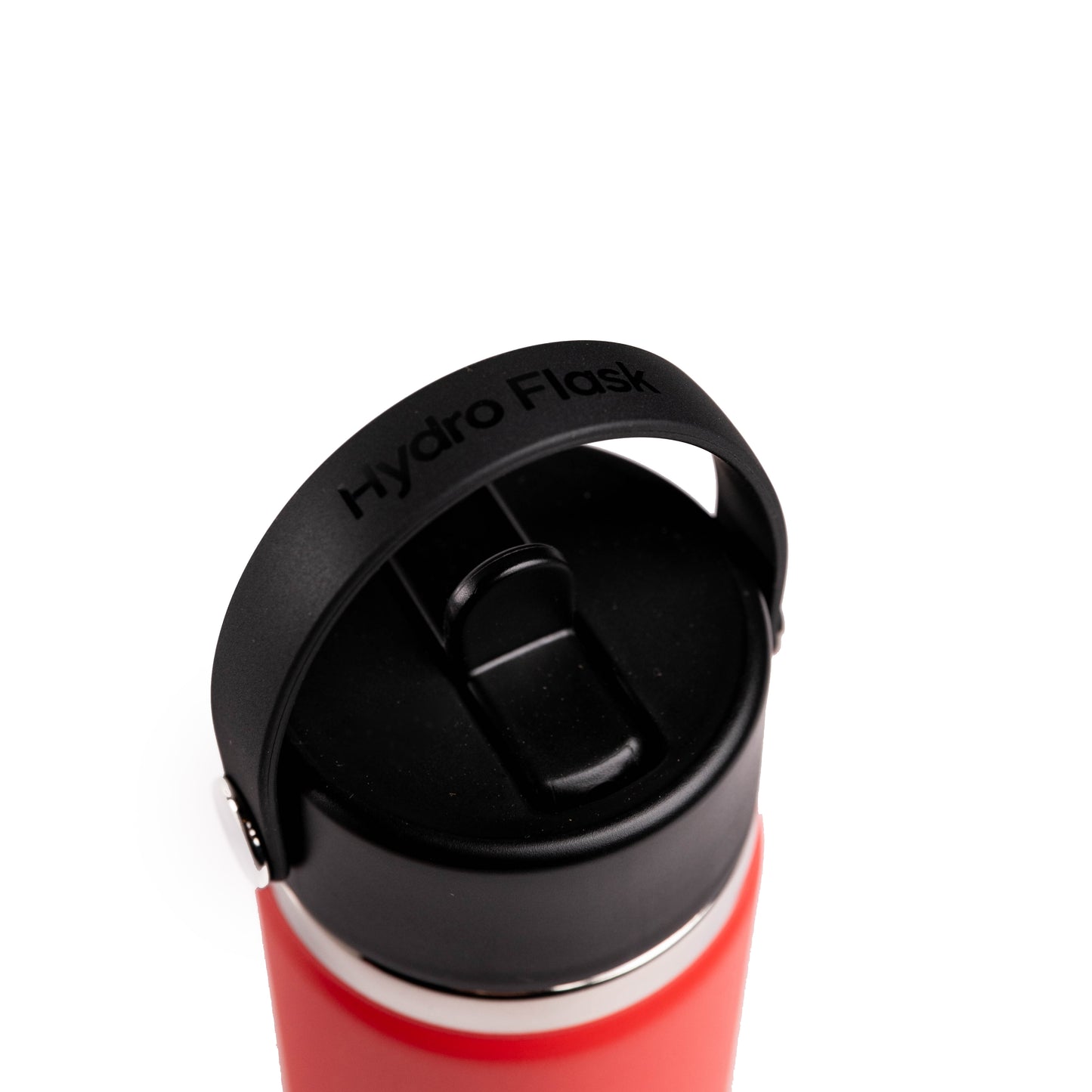 hydro flask 24 oz wide mouth with flex straw cap (710 ml)