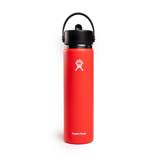 Hydro Flask 24 oz Wide Mouth With Flex Straw Cap (710 ml)