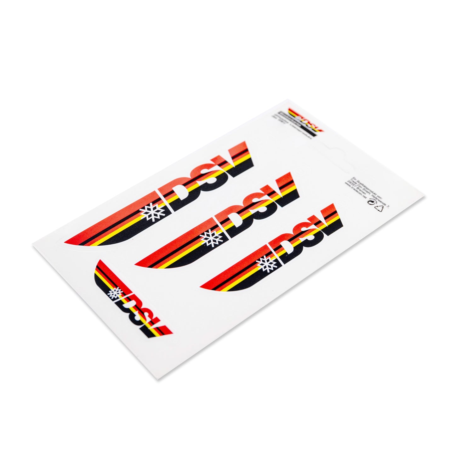 dsv stickerkarte