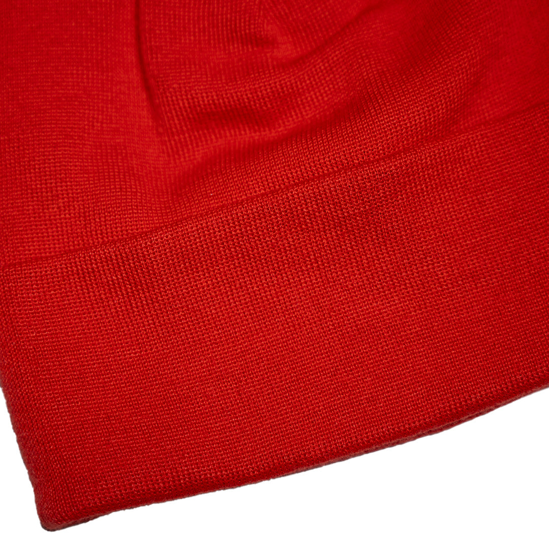 beanie dsv flocke - hellrot