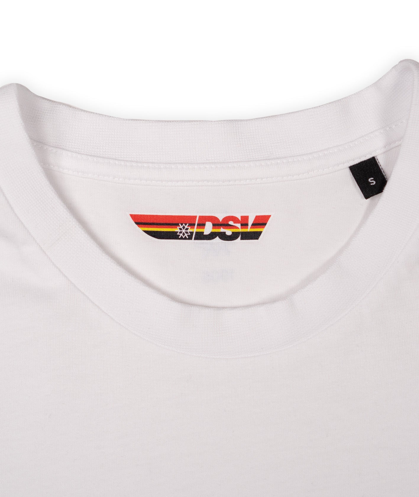 t-shirt dsv retro logo klein