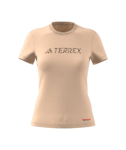 adidas Terrex T-Shirt Classic Logo beige