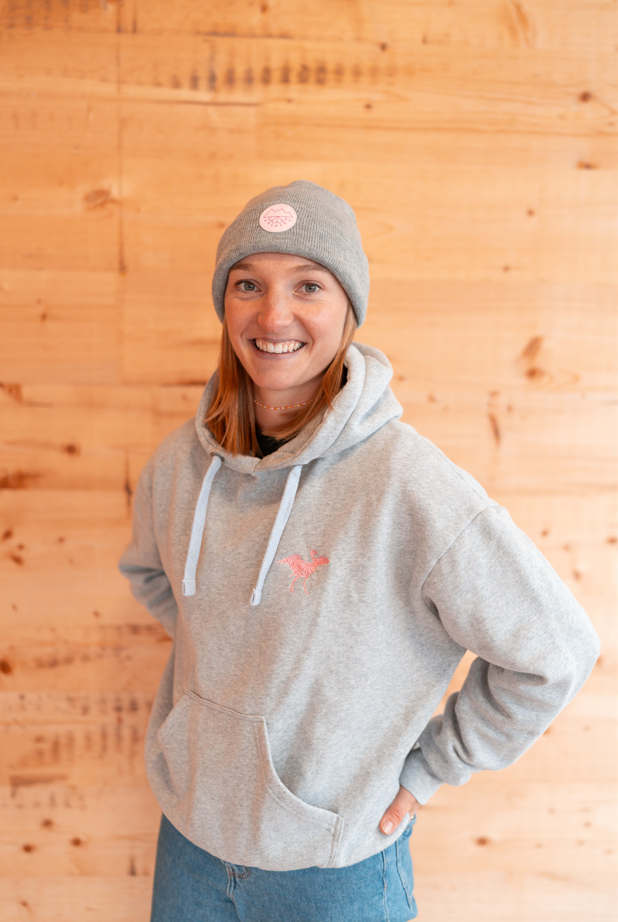 hoodie hellgrau - katharina schmid edition