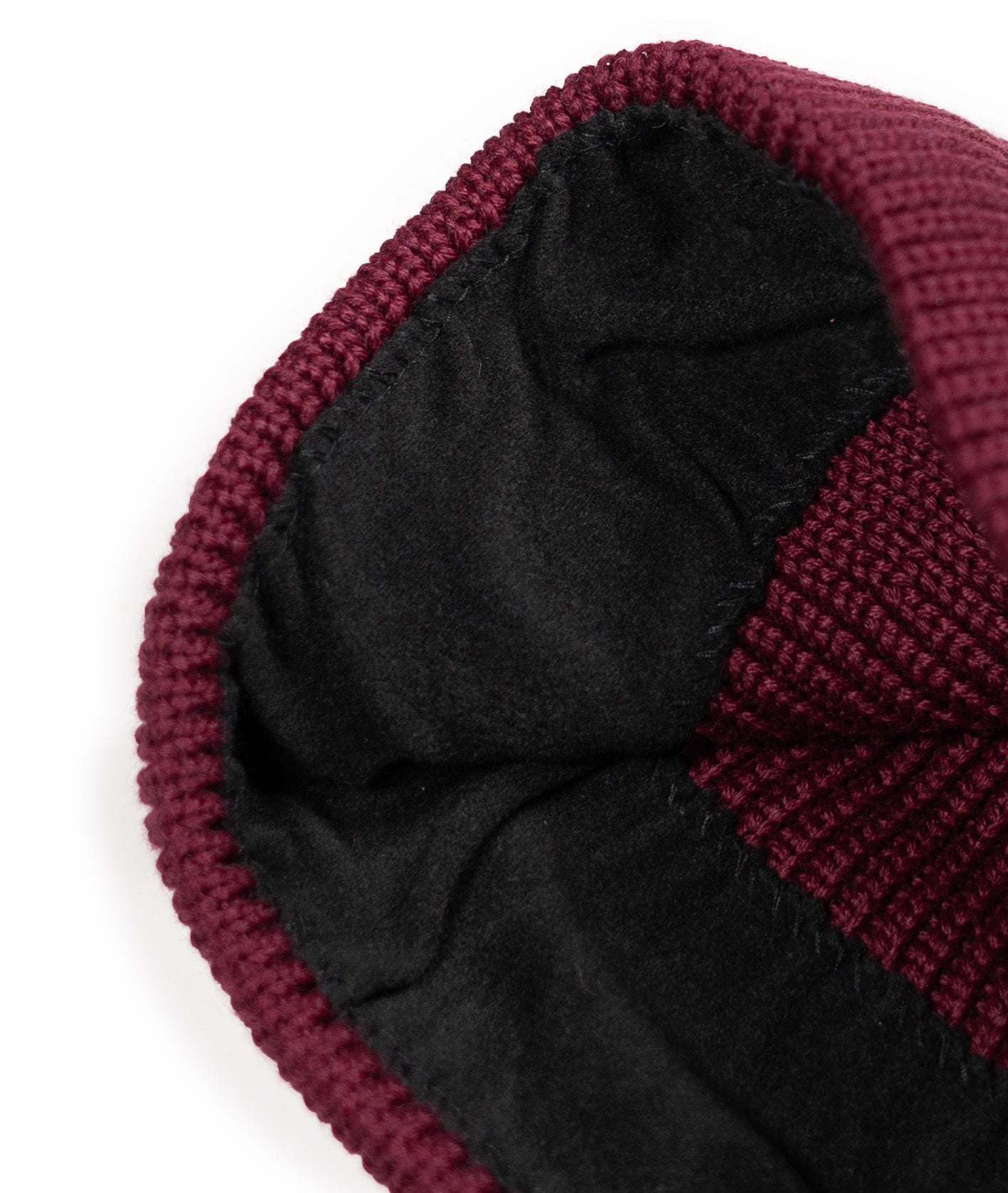 beanie dsv logo - dunkelrot