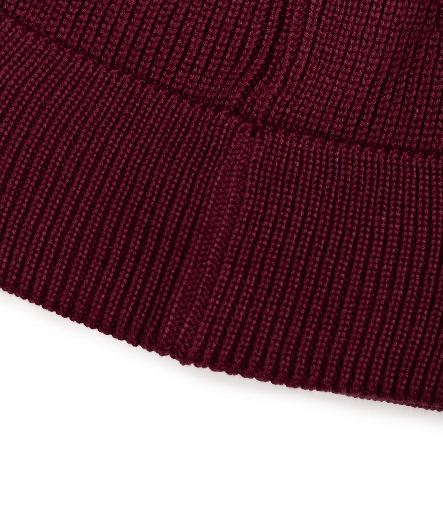 beanie dsv logo - dunkelrot