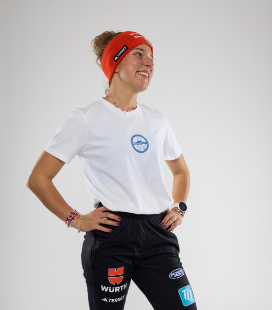 t-shirt dsv retro logo klein