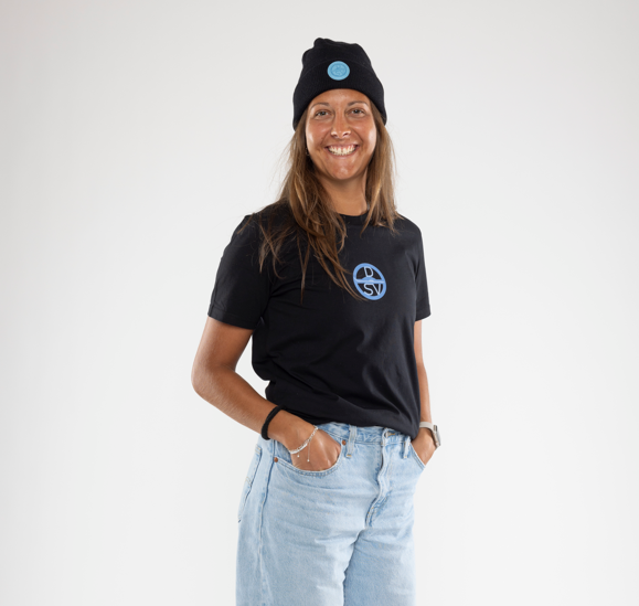 t-shirt dsv retro logo klein