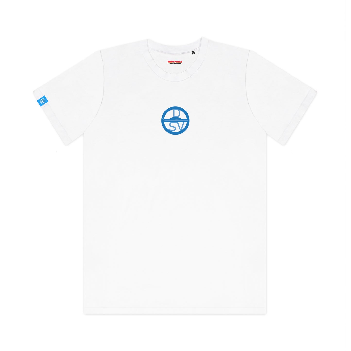 t-shirt dsv retro logo klein