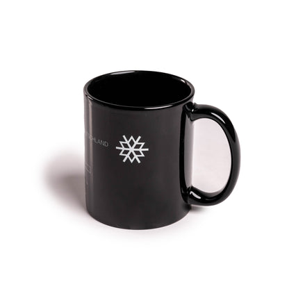Tasse „Flocke & #Skideutschland – schwarz“