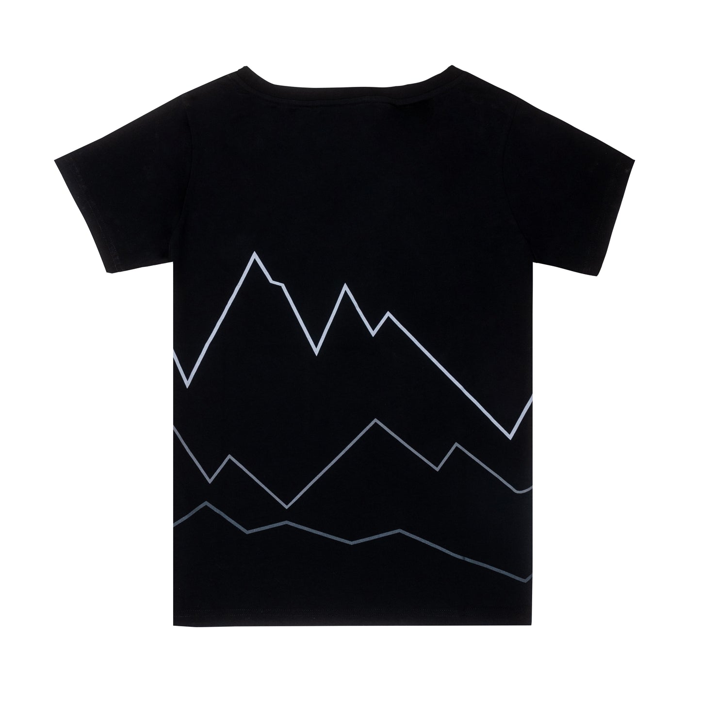 t-shirt damen dsv - schwarz