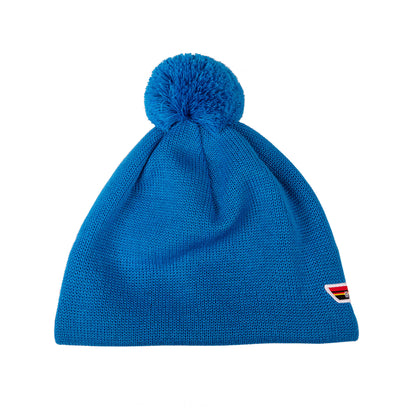 Beanie mit Bommel DSV - Blau