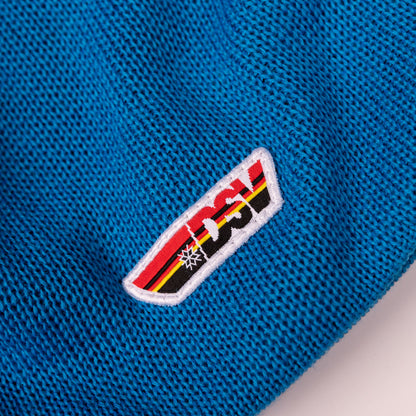 Beanie mit Bommel DSV - Blau