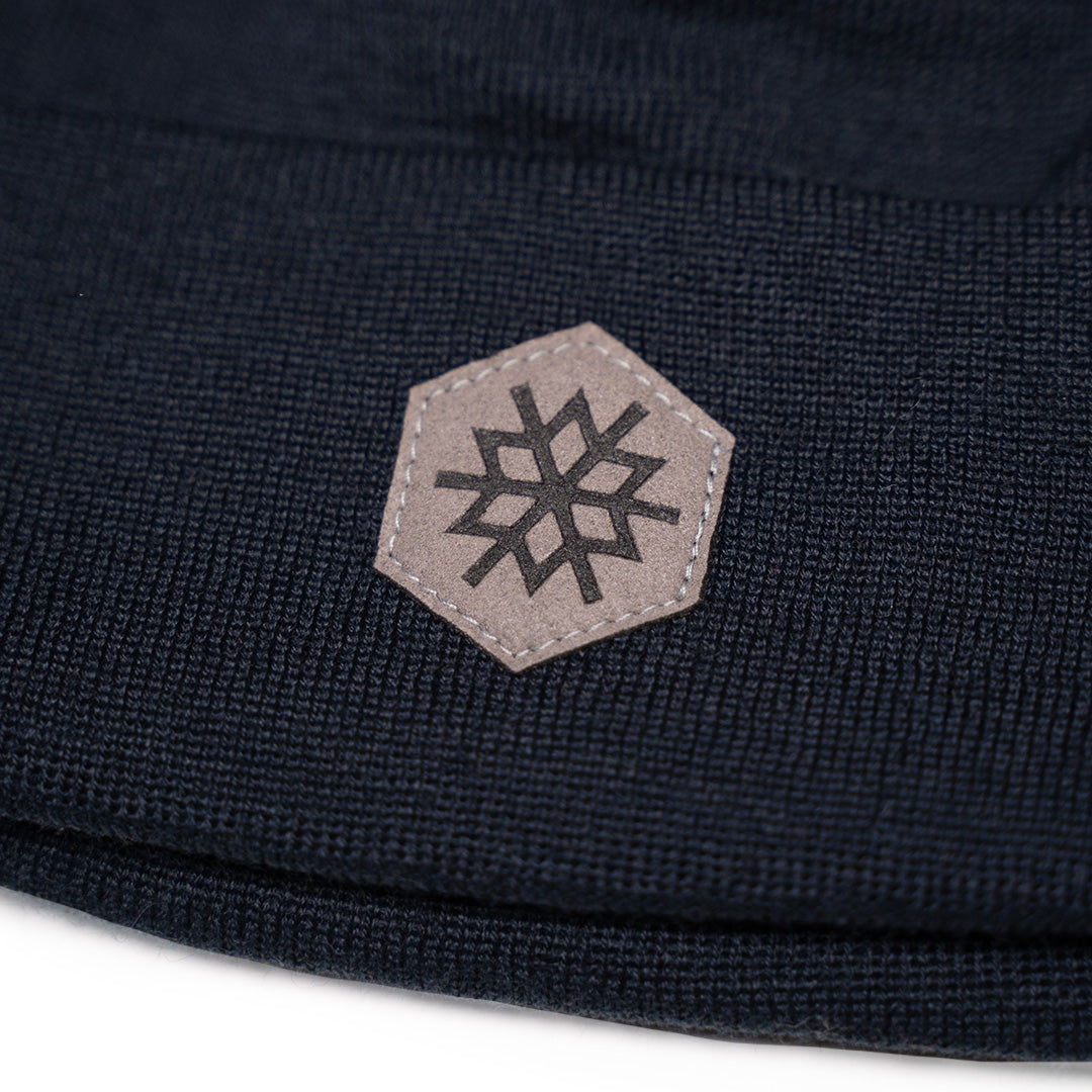 beanie dsv flocke - dunkelblau