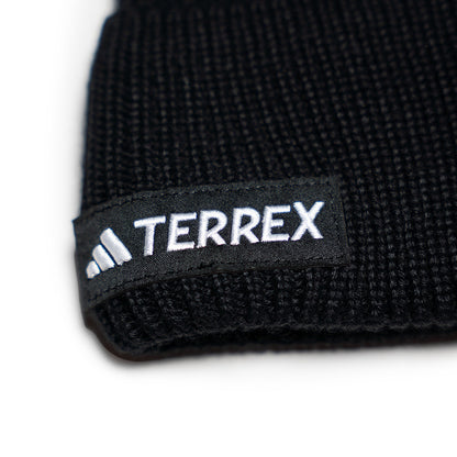 adidas TERREX DSV Beanie Warm mit Umschlag - schwarz