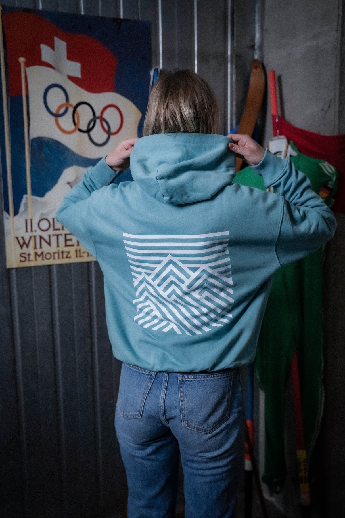 hoodie dsv unisex - konturen