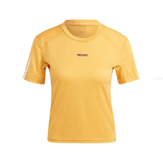 adidas Train Essentials 3-Stripes Cropped Shirt