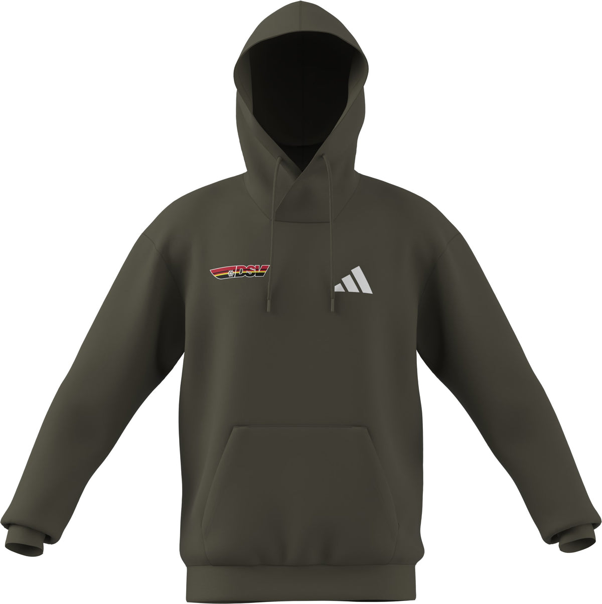 adidas dsv logo hoodie grün