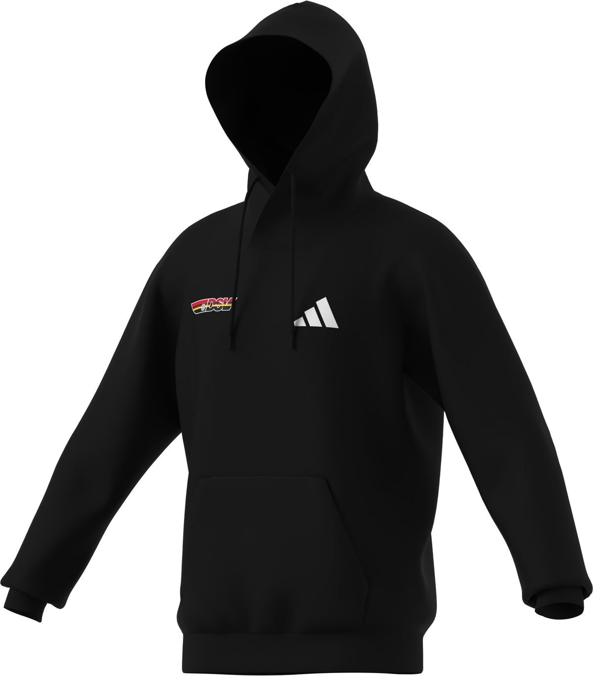 adidas dsv logo hoodie schwarz