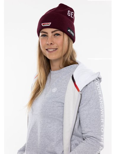 Zip-Up Hoodie Damen DSV - Grau