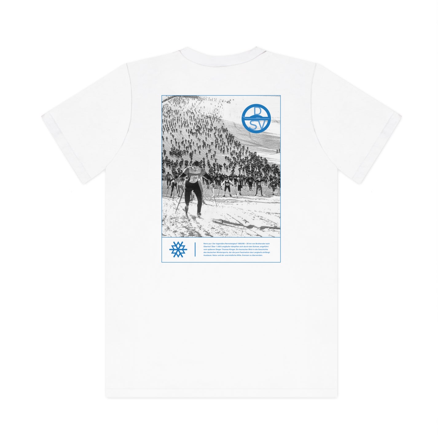 t-shirt dsv retro backprint