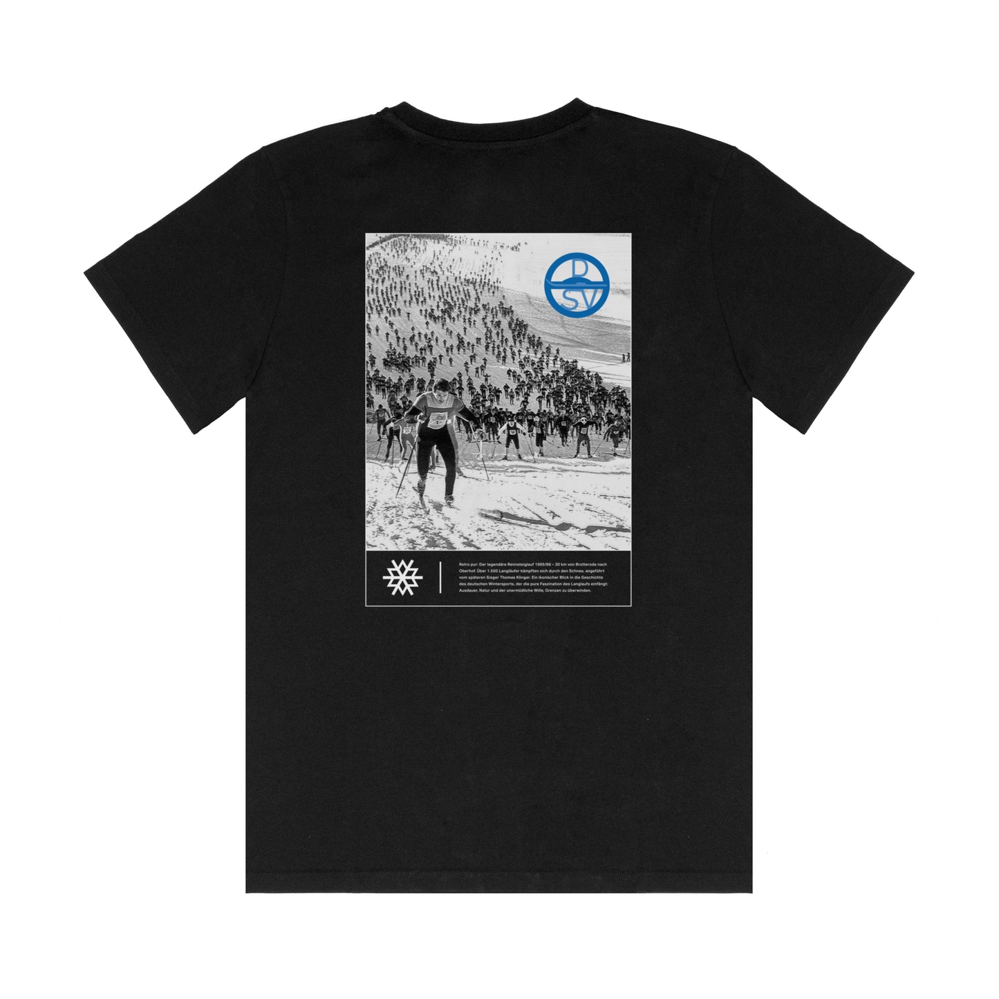 t-shirt dsv retro backprint