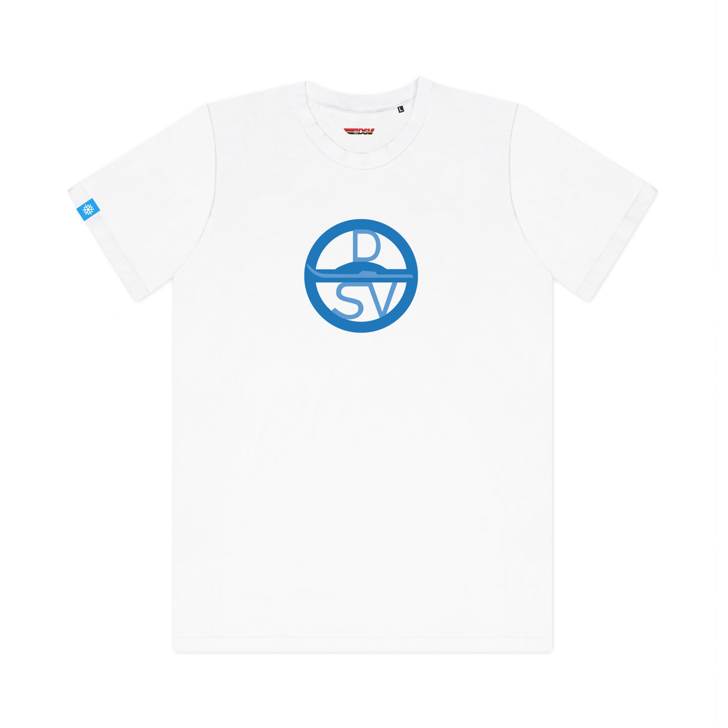 t-shirt dsv retro logo groß