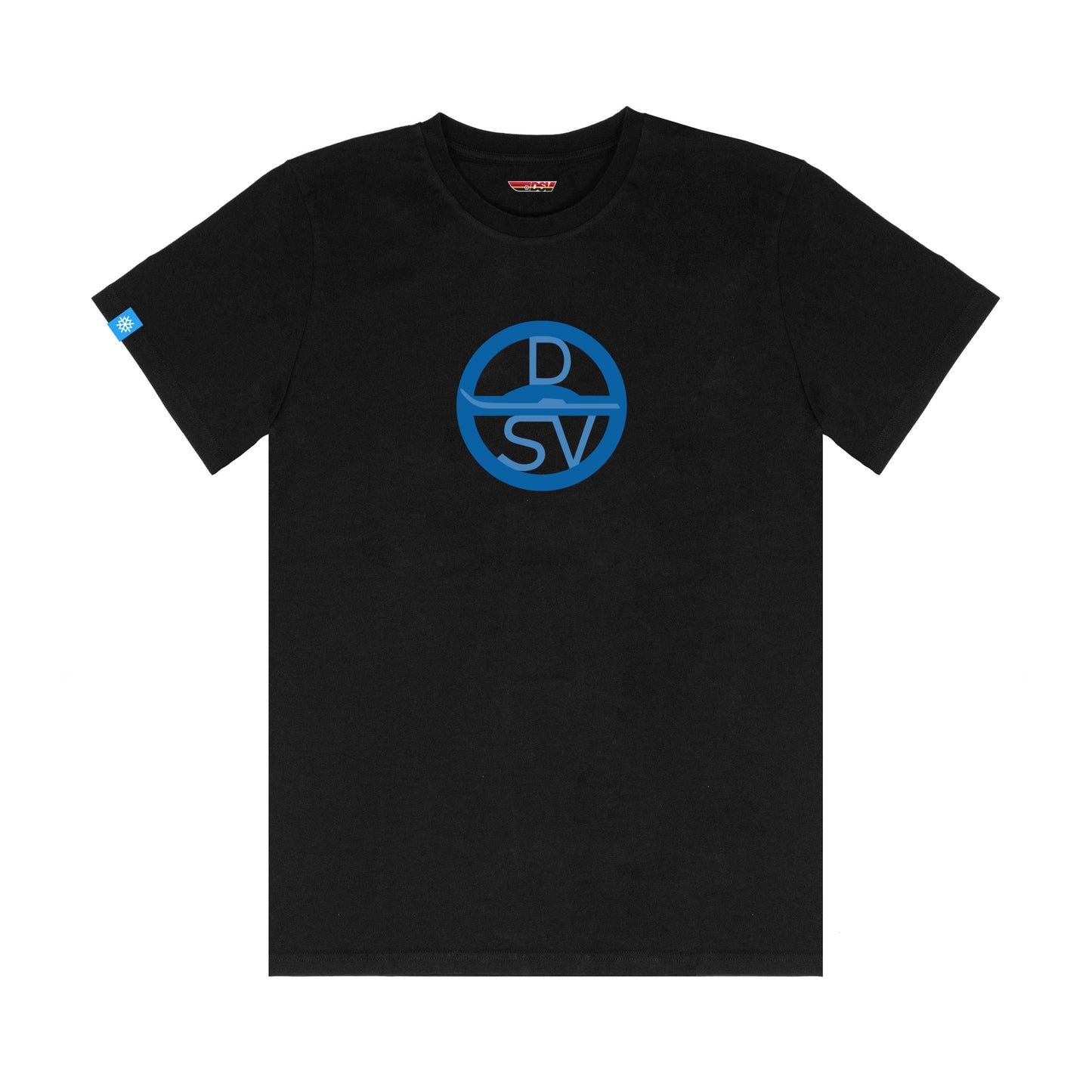 t-shirt dsv retro logo groß